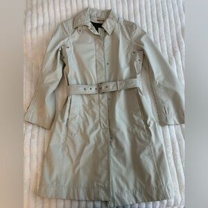 Prada Light Tan Trench Coat